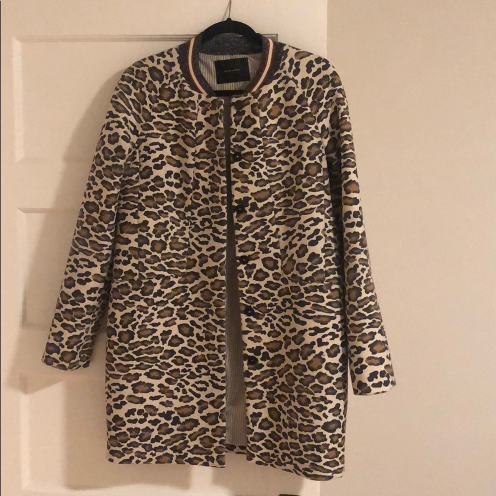 Madison Scotch Leopard Coat